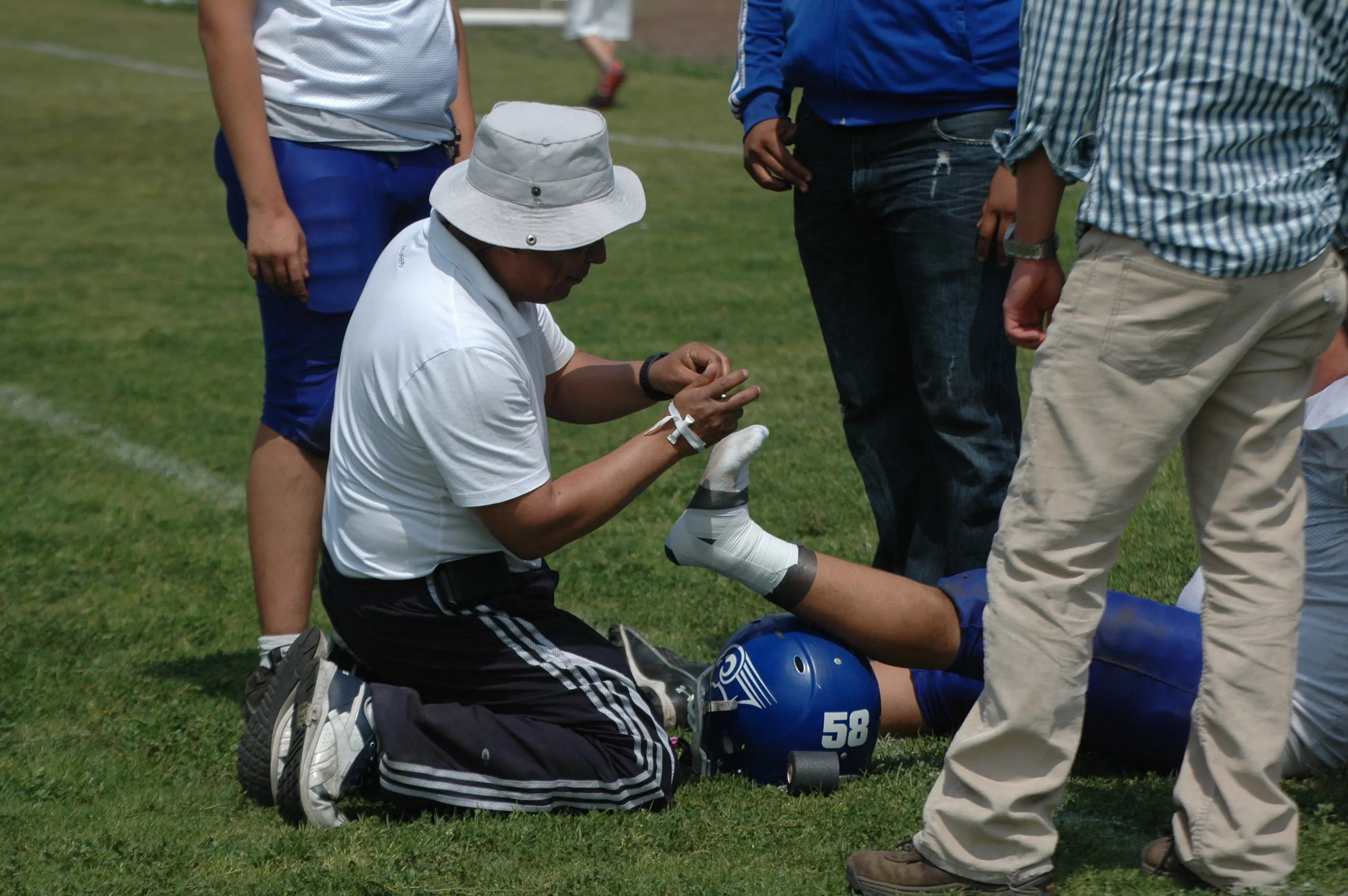 On-field injury management